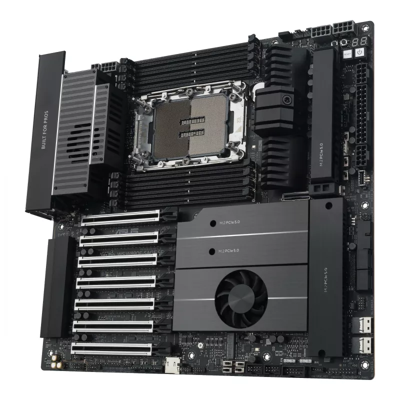 Emolevy ASUS Pro WS W890E-SAGE SE — Intel W890, LGA 4710-2, EEB, 8x DIMM DDR5, Octa-Channel, 10GbE