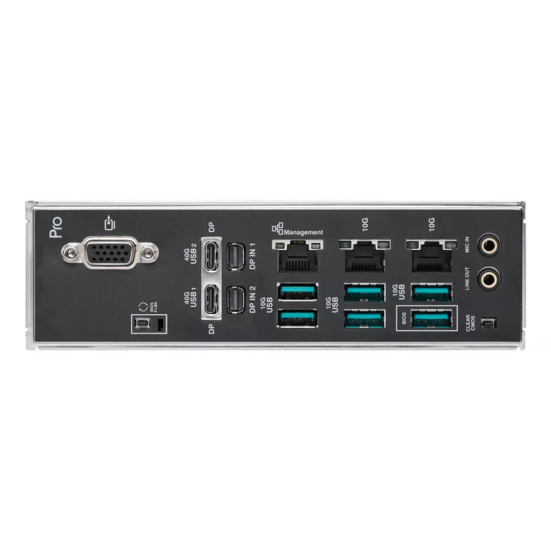 Emolevy ASUS Pro WS W890E-SAGE SE — Intel W890, LGA 4710-2, EEB, 8x DIMM DDR5, Octa-Channel, 10GbE