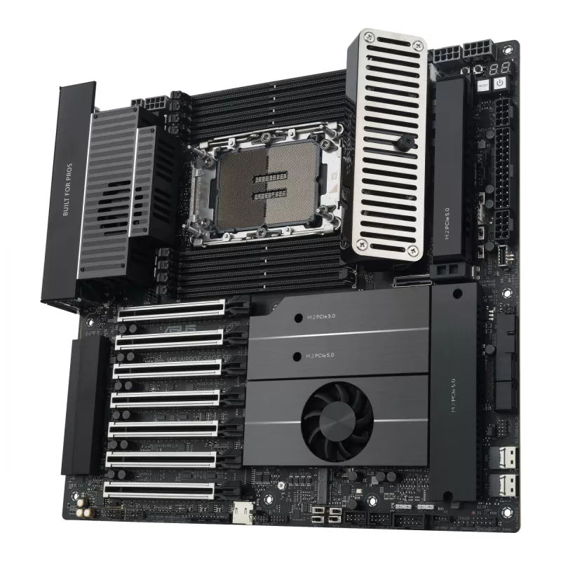 Emolevy ASUS Pro WS W890E-SAGE SE — Intel W890, LGA 4710-2, EEB, 8x DIMM DDR5, Octa-Channel, 10GbE