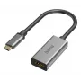 Hama 00200303 kaapeliadapteri USB-C HDMI harmaa