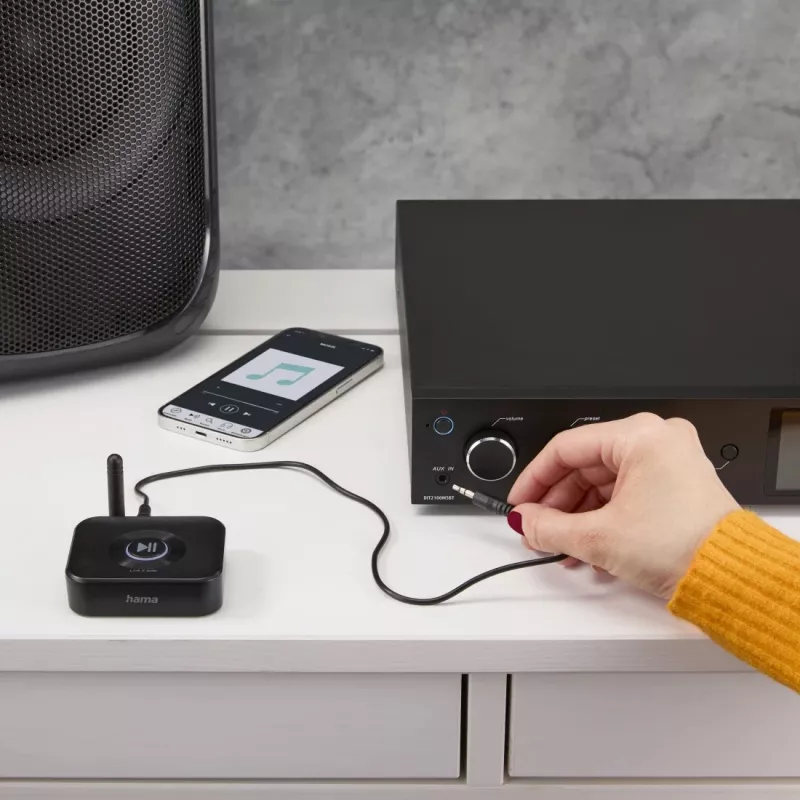 Hama Link.it solo Bluetooth-äänivastaanotinadapteri, 00205321
