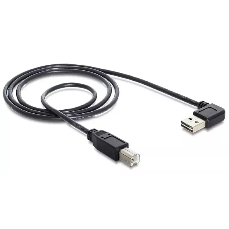 USB-kaapeli DeLOCK 1 m USB 2.0 A - B uros/uros musta