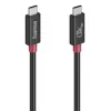 Hama USB-C-kaapeli, E-Marker, USB4 Gen4, 80 Gbit/s, 5 A, 240 W, 1,00 m