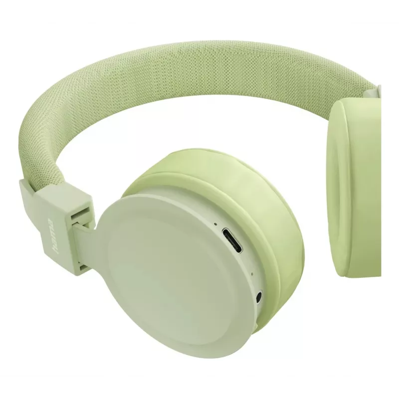 Hama Freedom Lit III -kuulokkeet langaton panta puhelut/musiikki USB Type-C Bluetooth vihreä