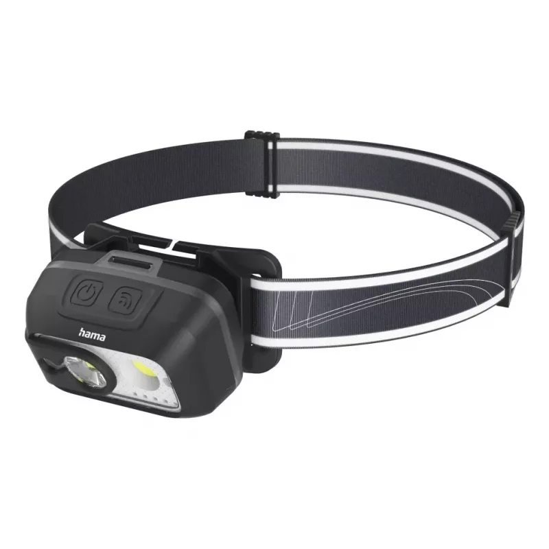 Hama HL500-C musta, harmaa otsalamppu LED