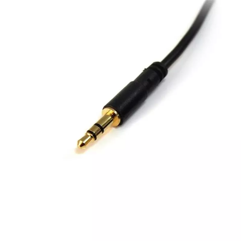 StarTech.com 3,05 m ohut 3,5 mm stereoaudiokaapeli – uros/uros