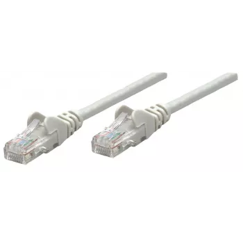 Intellinet verkkokaapeli, Cat6A, 0,25 m, harmaa, kupari, S/FTP, LSOH/LSZH, PVC, RJ45, kullatut kontaktit, rastnasenfrei, suojus, elinikäinen takuu