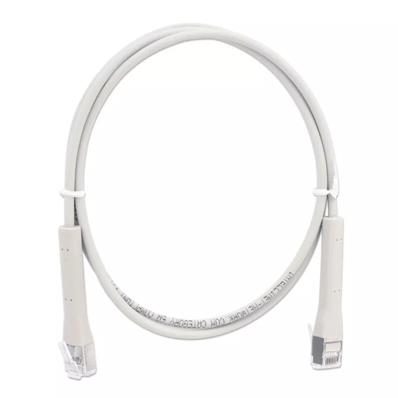 Intellinet 745154 verkkokaapeli harmaa 2 m Cat6a F/FTP (FFTP)