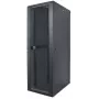 Intellinet 713191 19 tuuman verkkokaappi, vapaasti seisova, 42U, 800x800 mm (L x S), korkeus 2033 mm, enintään 1500 kg, lukittava, säädettävät jalat, IP20, purettuna (flatpack), musta RAL 9005