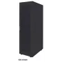 Intellinet 715447 Basic 19 tuuman verkkokaappi, vapaasti seisova, 36U, 600x1000 mm (L x S), korkeus 1766 mm, enintään 600 kg, lukittava, säädettävät jalat, flatpack, musta RAL 9005