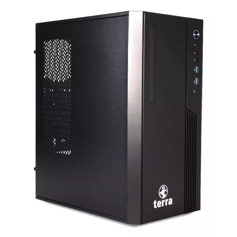 TERRA 1000134 PC/työasema Intel® Core™ i3 i3-12100 8 GB DDR5-SDRAM 500 GB SSD Windows 11 Pro Micro Tower
