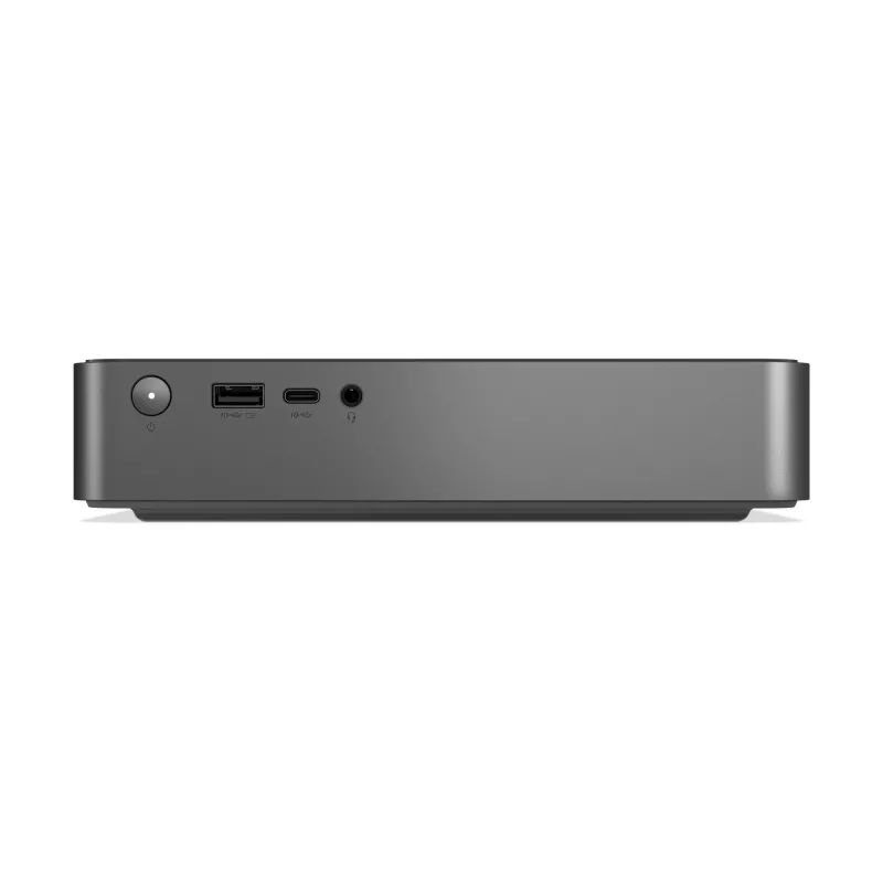 Lenovo IdeaCentre Mini 01IRH10R Intel Core 7 240H 16 GB DDR5-SDRAM 1 TB SSD Windows 11 Home Mini-PC harmaa