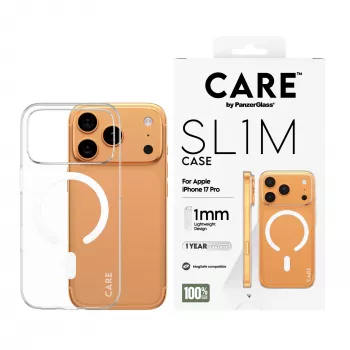 PanzerGlass CARE SL1M läpinäkyvä MagSafe-kotelo iPhone 17 Pro