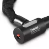 Hama 00178138 polkupyörän lukko musta 1200 mm ketjulukko