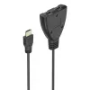 Hama 4K HDMI 2x1 kytkin, 2x HDMI-liitin - 1x HDMI-pistoke