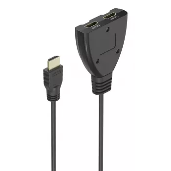 Hama 4K HDMI 2x1 kytkin, 2x HDMI-liitin - 1x HDMI-pistoke