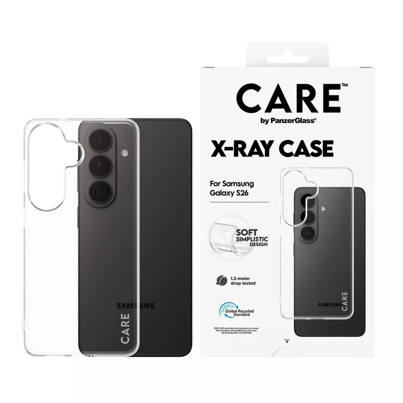 Suojakotelo PanzerGlass CARE X-Ray Samsung Galaxy S26:lle (CR78132)