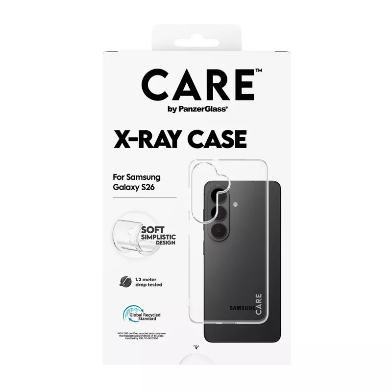Suojakotelo PanzerGlass CARE X-Ray Samsung Galaxy S26:lle (CR78132)