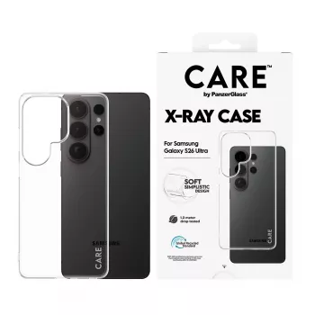 Suojakotelo PanzerGlass CARE X-Ray Samsung Galaxy S26 Ultralle (CR28792) – läpinäkyvä suojakansi puhelimille