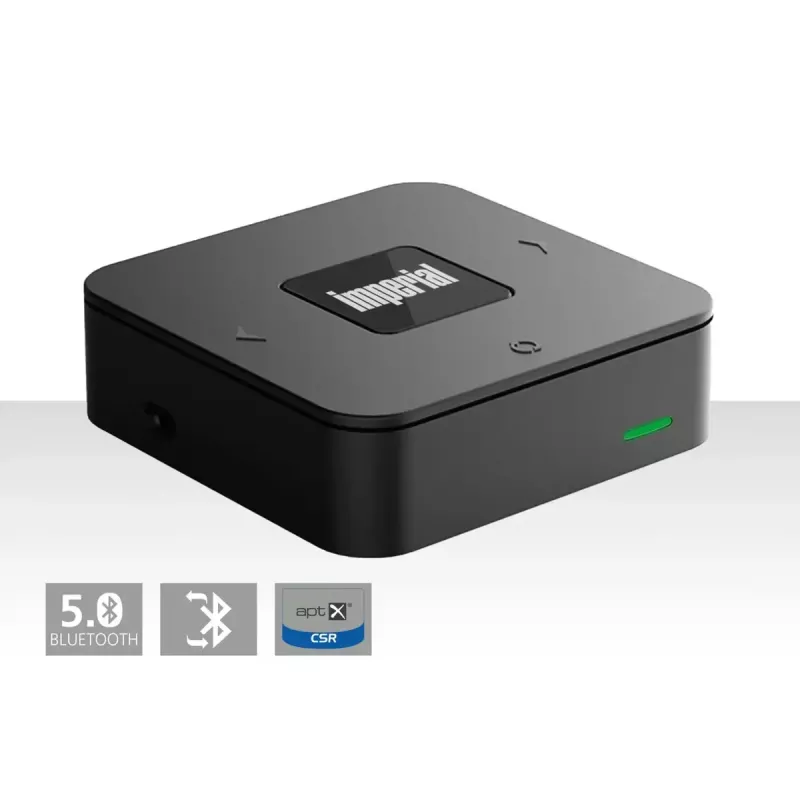 Imperial BART mini Bluetooth 5.0 lähetin/vastaanotin, musta