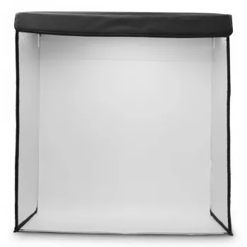 Mini-valokuvausstudio HAMA taitettava laatikko LED-rengasvalolla 50×50 cm, malli 00004664