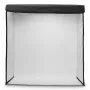 Mini-valokuvausstudio HAMA taitettava laatikko LED-rengasvalolla 50×50 cm, malli 00004664