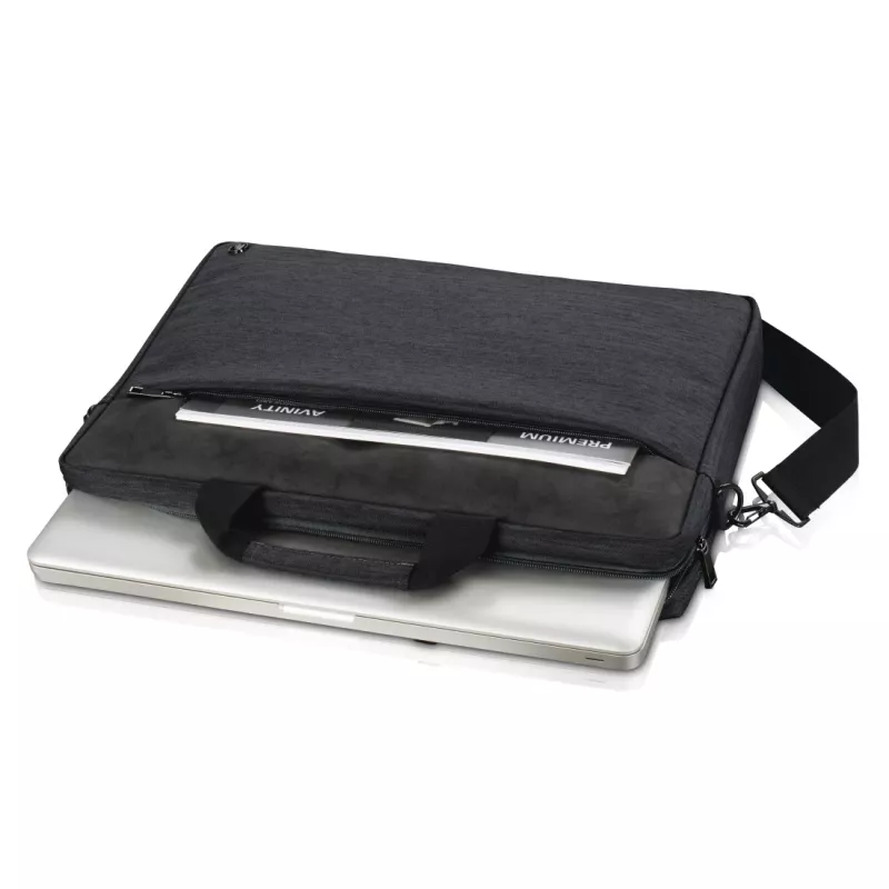 Hama Tayrona 35.8 cm (14.1 tuuman) asiakirjasalkku harmaa