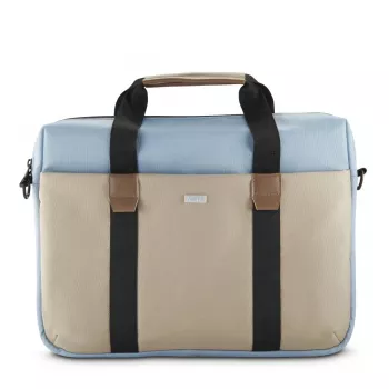 Hama Silvan 35.8 cm (14.1 tuuman) top loader -laukku beige, sininen