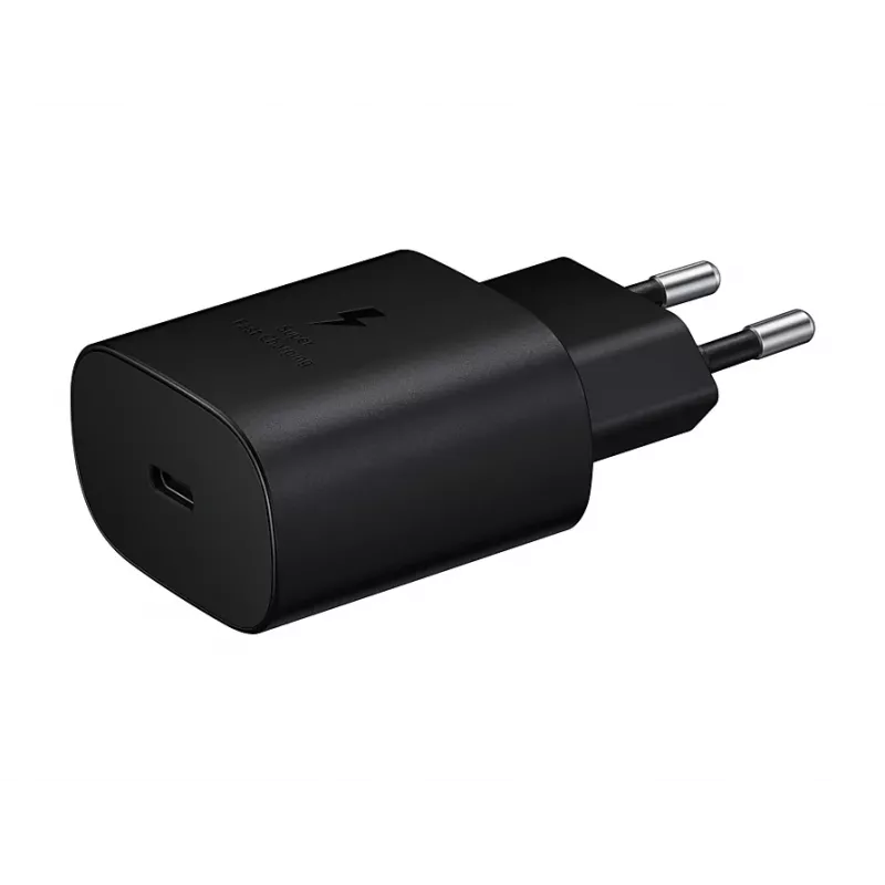 Seinäpikalaturi Samsung EP-TA800XBEGEU 25W USB-C pikalataus, kompakti AC-sovitin