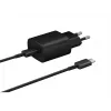 Seinäpikalaturi Samsung EP-TA800XBEGEU 25W USB-C pikalataus, kompakti AC-sovitin