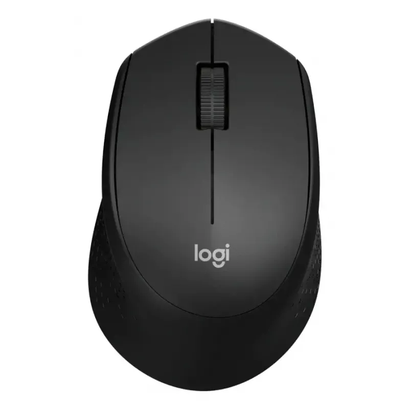 Logitech hiiri M330 SILENT PLUS — RF langaton, oikeakätisille, 1000 DPI, 3 painiketta, vieritysrulla, musta, paristokäyttöinen