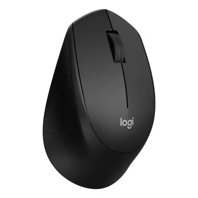 Logitech hiiri M330 SILENT PLUS — RF langaton, oikeakätisille, 1000 DPI, 3 painiketta, vieritysrulla, musta, paristokäyttöinen