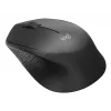 Logitech hiiri M330 SILENT PLUS — RF langaton, oikeakätisille, 1000 DPI, 3 painiketta, vieritysrulla, musta, paristokäyttöinen
