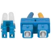 Intellinet kuitu-patchkaapeli, OS2, LC/SC, 1 m, keltainen, duplex, singlemode, 9/125 µm, LSZH, kuitu, elinikäinen takuu