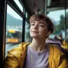 Hama Curly Headset johdollinen in-ear puhelut/musiikki USB Type-C vaaleanvihreä