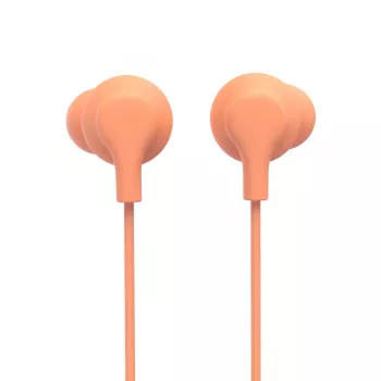 Hama Curly Headset johdollinen in-ear puhelut/musiikki USB Type-C oranssi