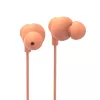 Hama Curly Headset johdollinen in-ear puhelut/musiikki USB Type-C oranssi