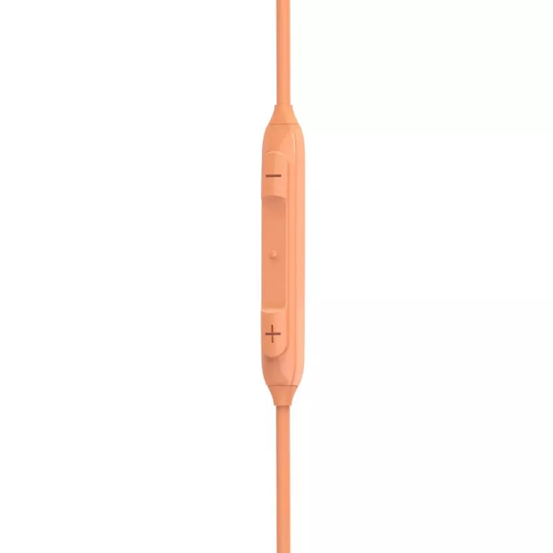 Hama Curly Headset johdollinen in-ear puhelut/musiikki USB Type-C oranssi