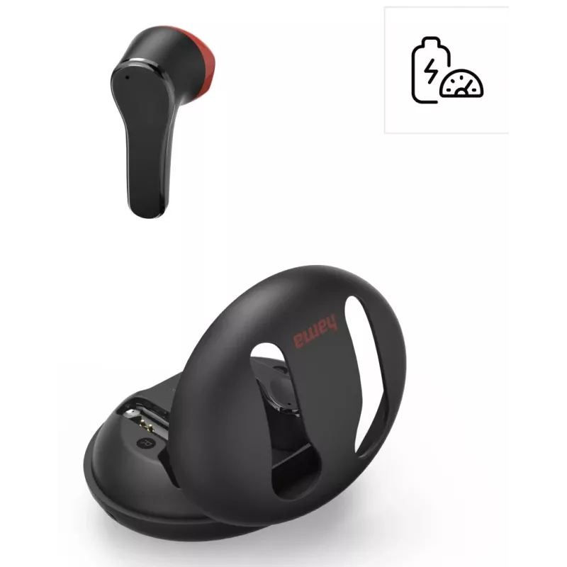 Hama Spirit Unchained Headset True Wireless Stereo (TWS) in-ear puhelut/musiikki Bluetooth musta