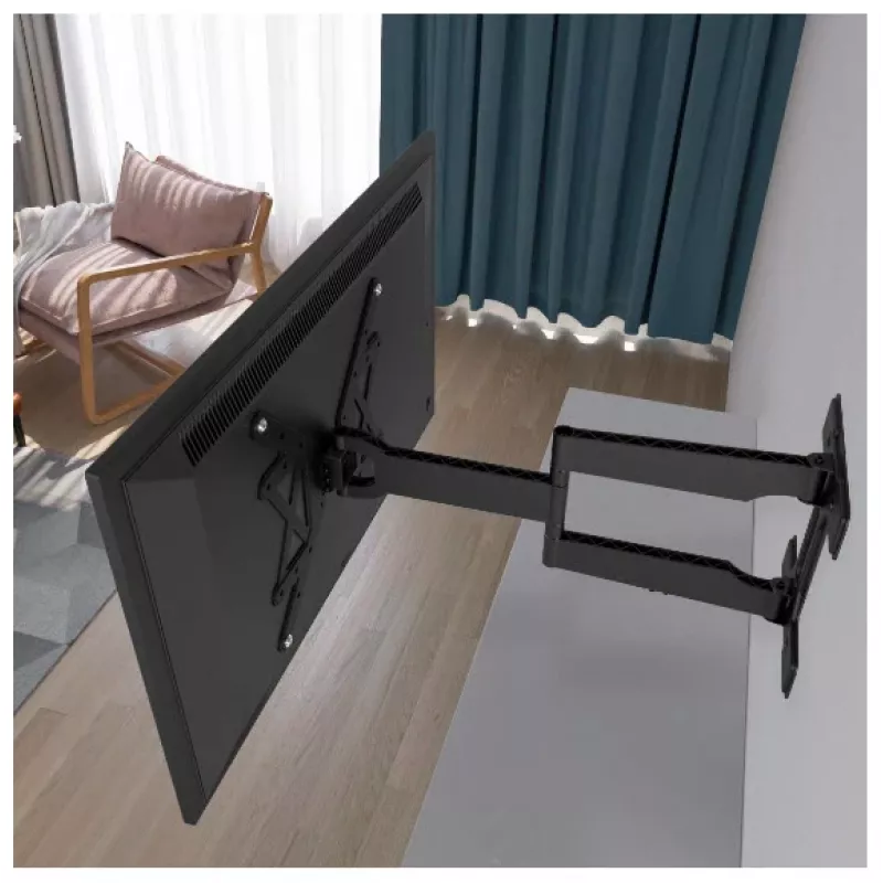 Hama 00220853 TV-seinäteline 165,1 cm (65 tuumaa) musta