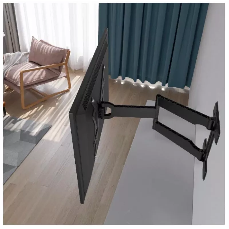 Hama 00220853 TV-seinäteline 165,1 cm (65 tuumaa) musta