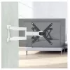 Hama 00220854 TV-seinäteline 165,1 cm (65 tuumaa) musta, valkoinen
