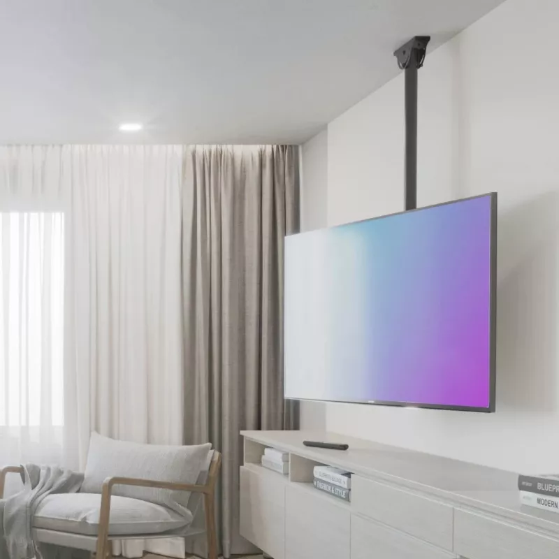 Hama 00220878 TV-teline/jalusta 165,1 cm (65 tuumaa) musta