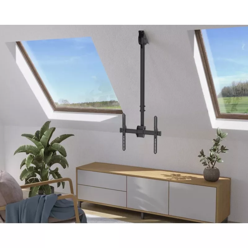 Hama 00220878 TV-teline/jalusta 165,1 cm (65 tuumaa) musta