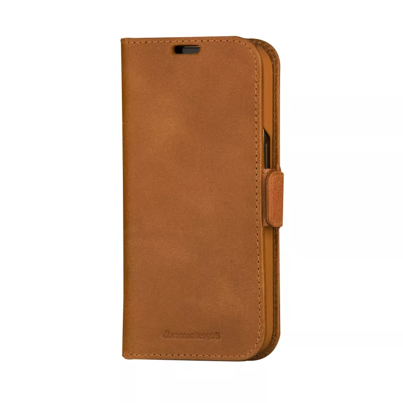 dbramante1928 Copenhagen - iPhone 17e/16e/15/14/13 - Tan, folio, Apple, iPhone 17e/16e/15/14/13, ruskea