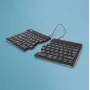 R-Go Tools ergonominen näppäimistö R-Go Split Break tauko-ohjelmistolla, ergonominen jaettu näppäimistö, AZERTY (FR), Bluetooth, musta