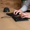 R-Go Tools ergonominen näppäimistö R-Go Split Break tauko-ohjelmistolla, ergonominen jaettu näppäimistö, AZERTY (FR), Bluetooth, musta