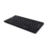 R-Go Tools ergonominen näppäimistö R-Go Compact Break, kompakti näppäimistö tauko-ohjelmistolla, AZERTY (BE), Bluetooth, musta