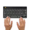 R-Go Tools ergonominen näppäimistö R-Go Compact Break, kompakti näppäimistö tauko-ohjelmistolla, AZERTY (BE), Bluetooth, musta
