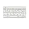 R-Go Tools ergonominen näppäimistö R-Go Compact Break, kompakti näppäimistö tauko-ohjelmistolla, AZERTY (BE), Bluetooth, valkoinen